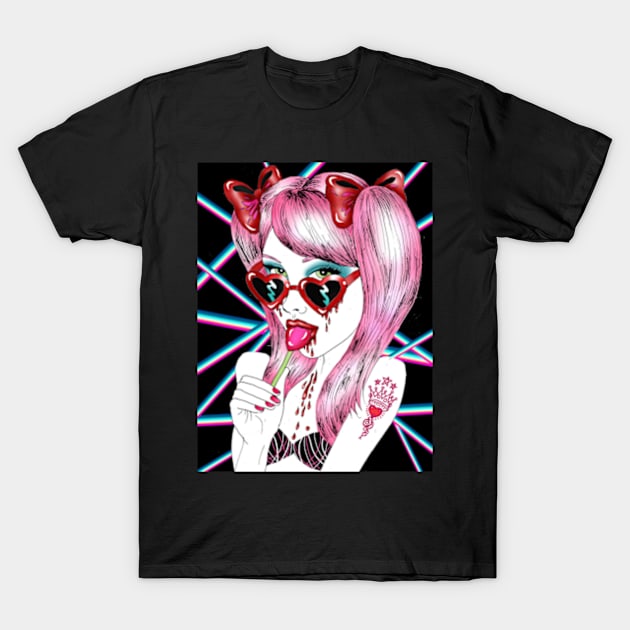 Laser Lolita T-Shirt by VeronicaLux